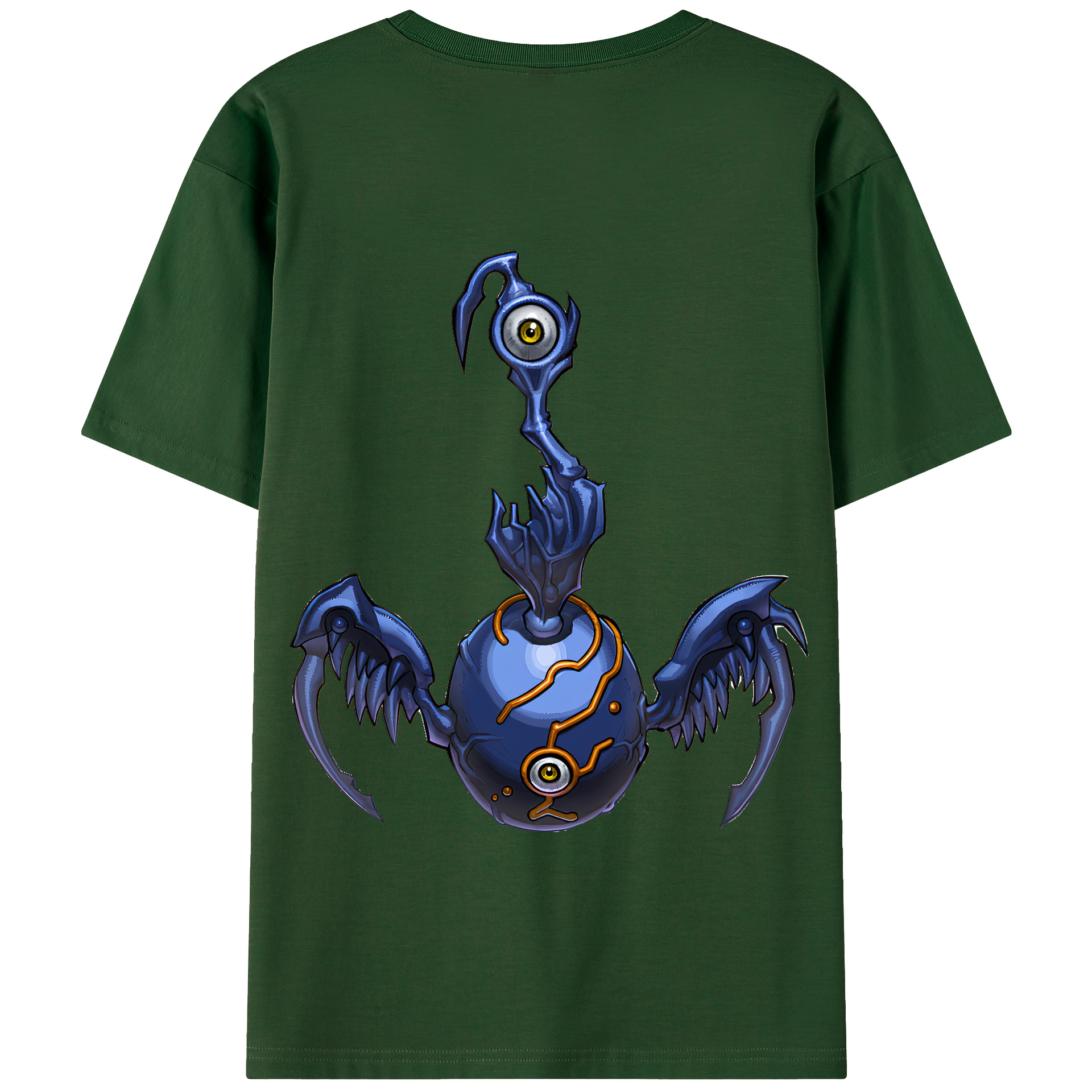 （画像用） 遊☆戯☆王 Yu-Gi-Oh! 綿100％半袖Tシャツ（背面プリント）